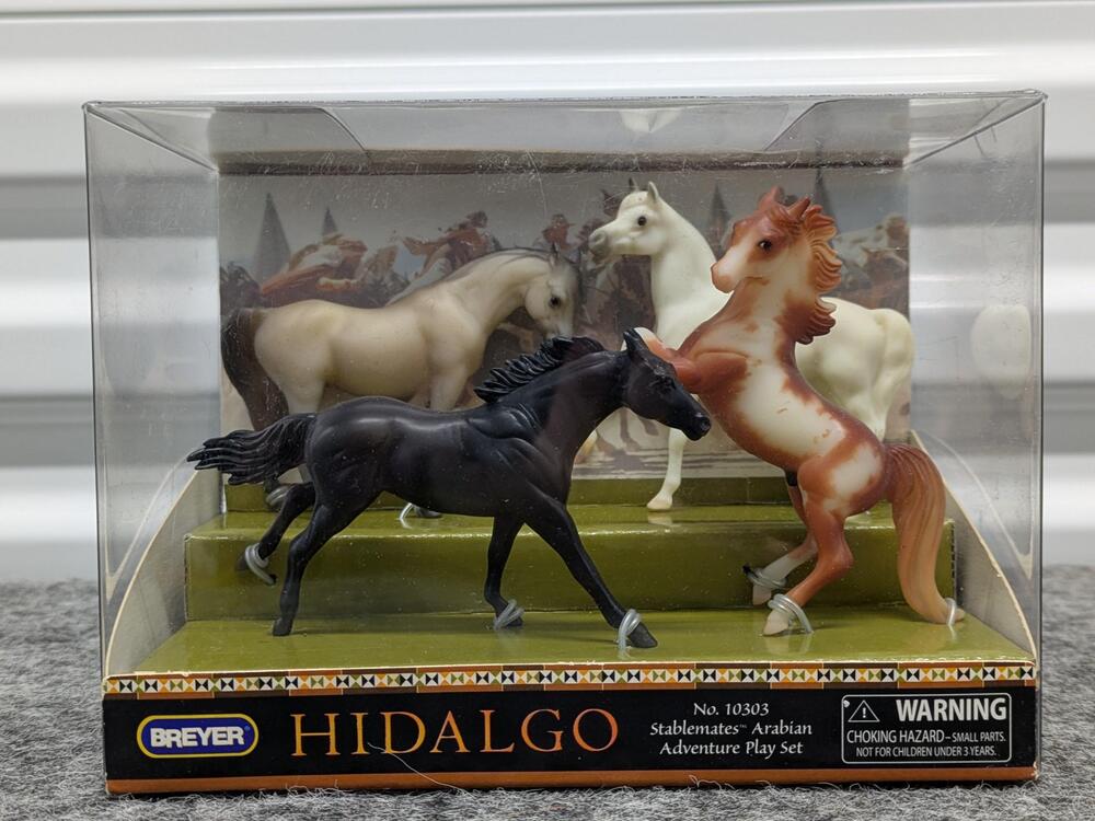 Vintage Breyer Hidalgo Stablemates Arabian Adventure Horse Toy Playset 10303